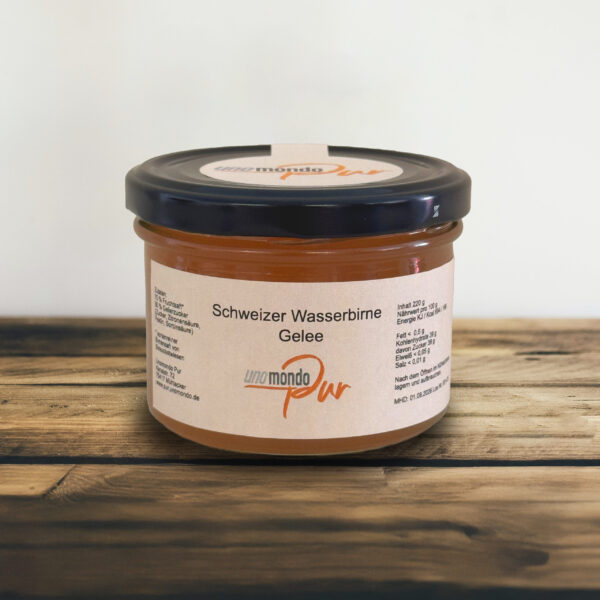 Schweizer Wasserbirne Gelee